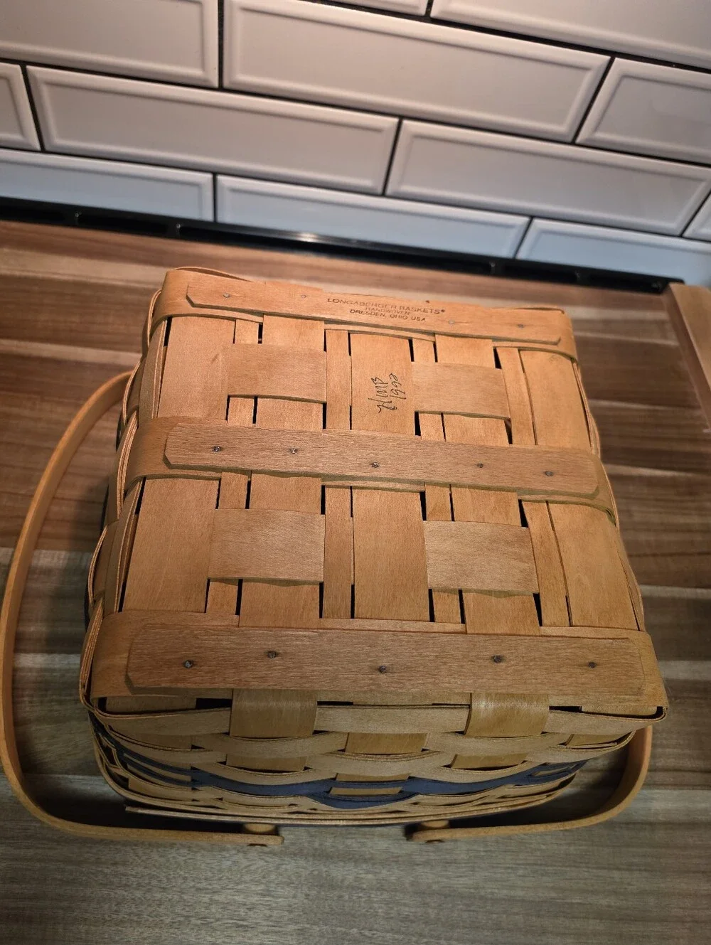 Longaberger 1992 JW Collection Cake Basket